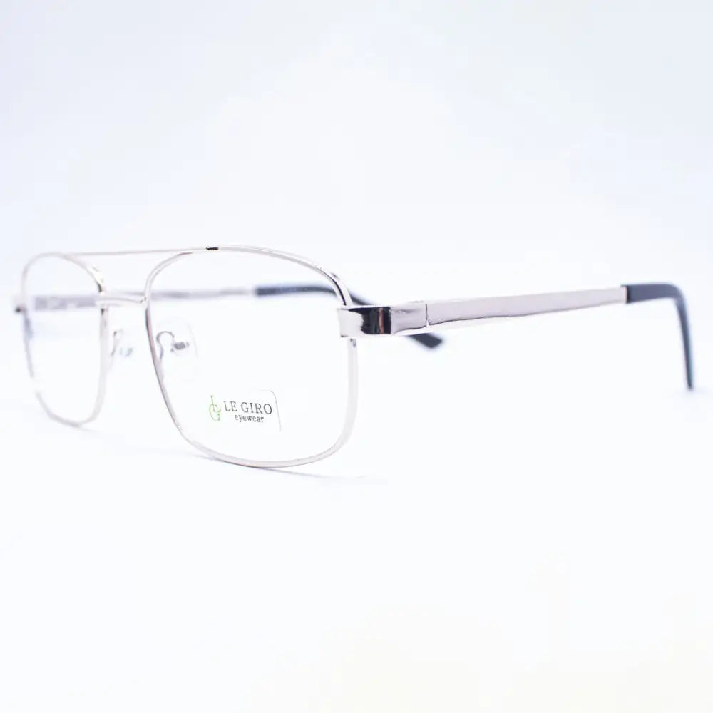 Lentes Ópticos Le Giro | Zenith Plateado - Mr. Visión - lentes-aviador-giro-zenith-proteccion-uv-estilo-moderno-plateado-821