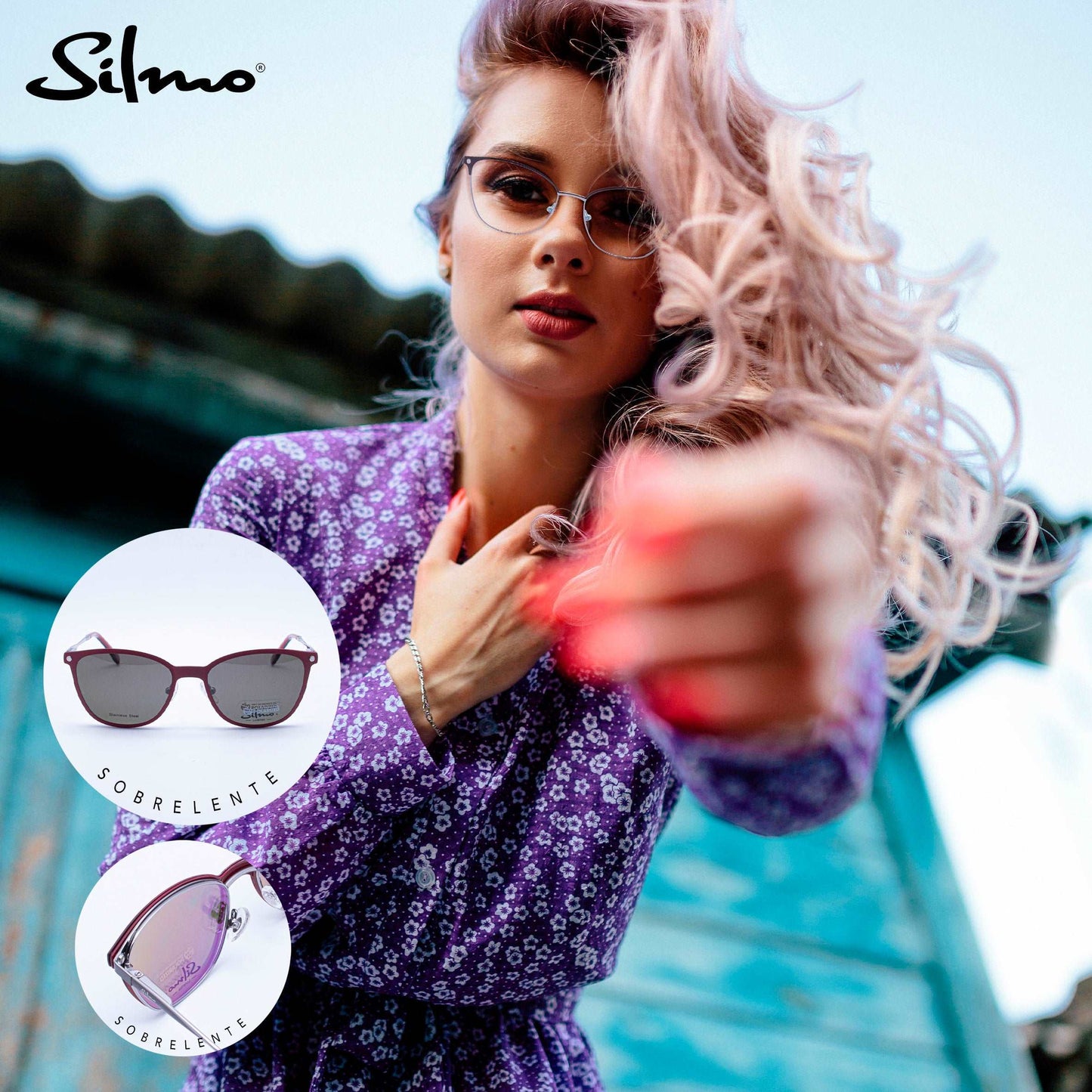 Lentes Ópticos Silmo Clip-On | Maya - Mr. Visión - lentes-opticos-clip-on-mujer-filtro-uv-gratis-mr-vision-734