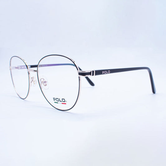 Lentes Ópticos Polo | Liam Plateado - Mr. Visión - lentes-opticos-hombre-redondos-montura-ligera-mr-vision-plateado-869