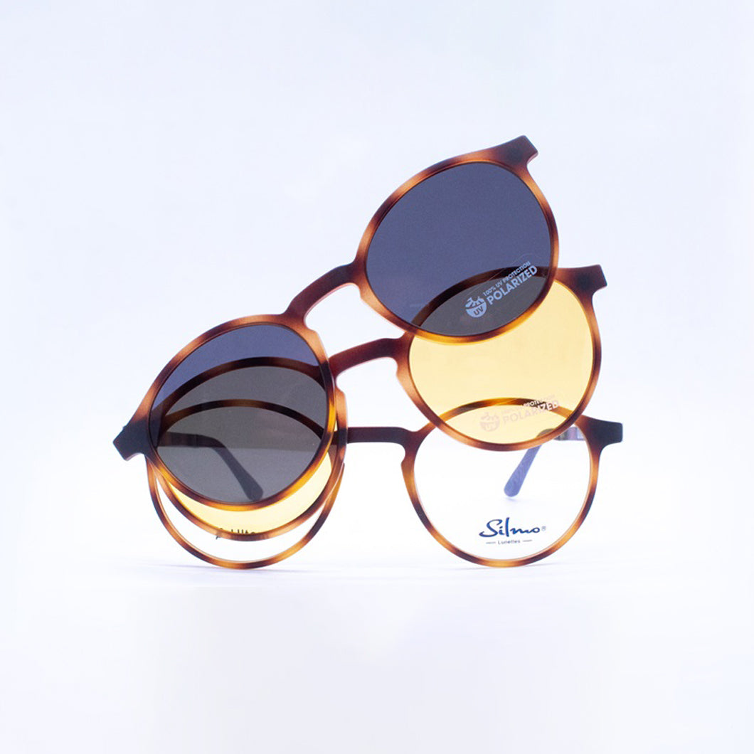 Lentes oftalmicos con fashion clip magnetico