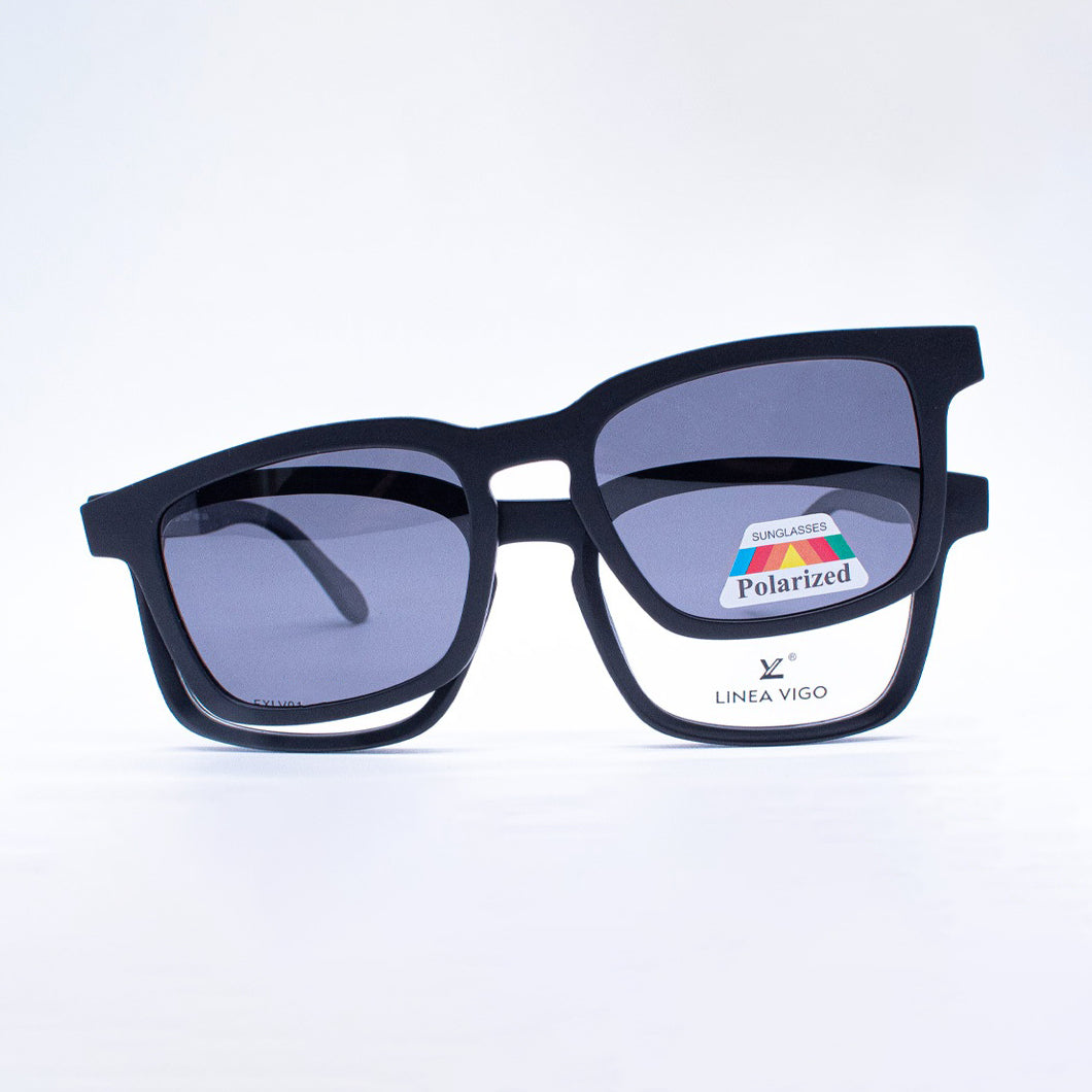 Lentes Ópticos Vigo Clip-On | Bruce Negro - Mr. Visión - lentes-opticos-sol-magneticos-clip-on-mr-vision-negro-830