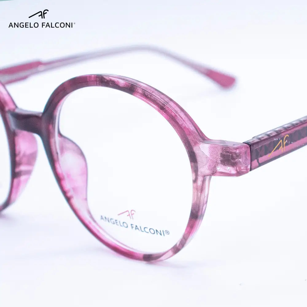 Lentes Ópticos de Mujer | Diseño Moderno y Filtro UV - Mr. Visión Mujer rosado Circular AF | Antonella