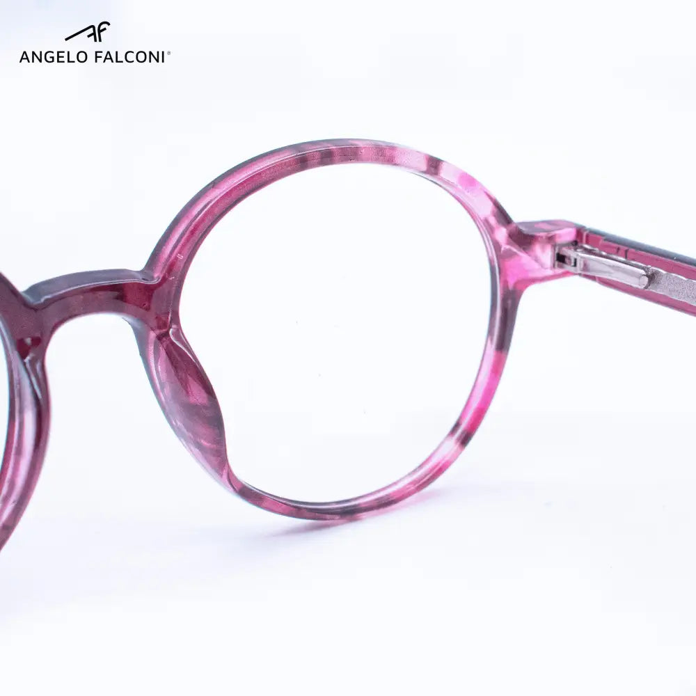 Lentes Ópticos de Mujer | Diseño Moderno y Filtro UV - Mr. Visión Mujer rosado Circular AF | Antonella