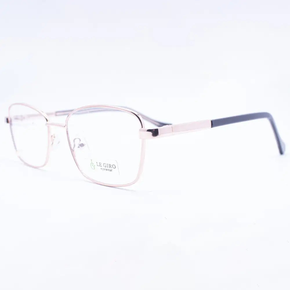 Lentes ópticos marco dorado con filtro azul para pantallas