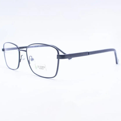 Lentes ópticos marco metálico negro con antirreflejo
