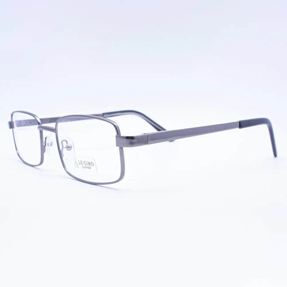 Lentes ópticos marco metalico plateado con filtro azul para pantallas