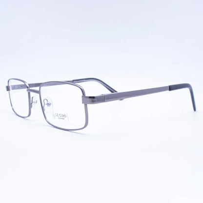 Lentes ópticos marco metalico plateado con filtro azul para pantallas