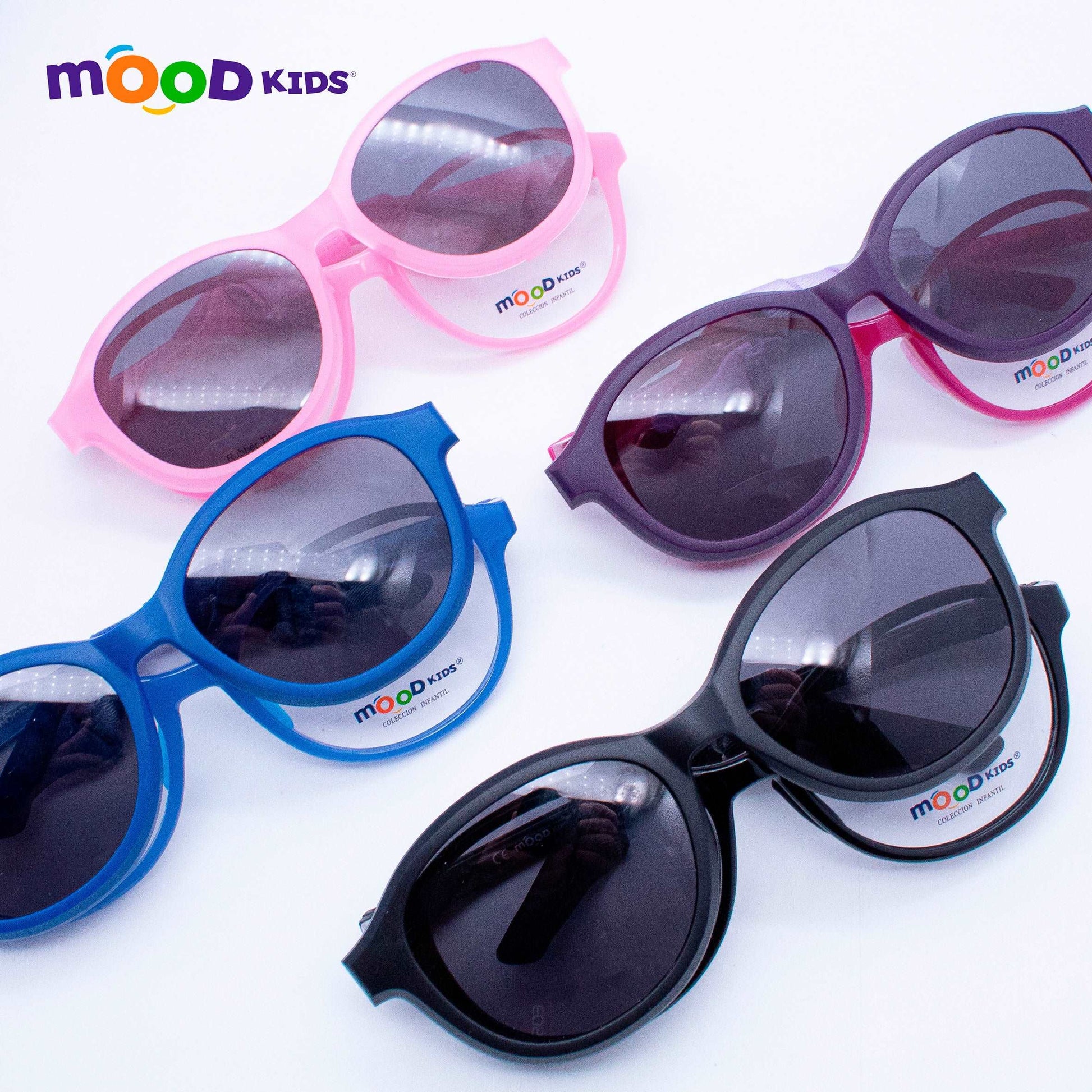 Niño Niñas Con Lentes Lentes De Sol Niños Moodkids Clip-On Dallas